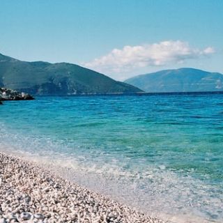 Azure, tranquil Ionian Sea