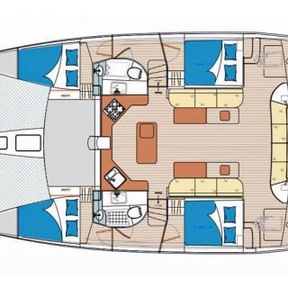 Island Spirit 410 layout