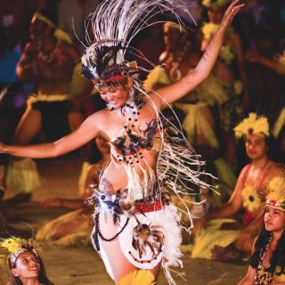 Marquesas Islands cultural display