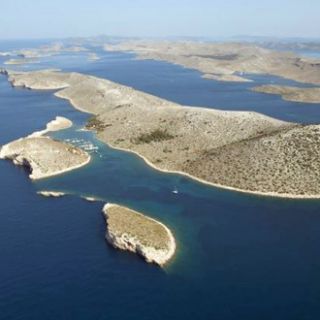Sailing Croatia, one is never far from a marina. There's one here, at Piskera, Kornati 
