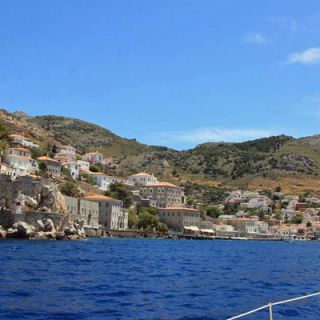 Sailing by another splendid coastal village