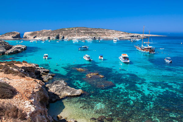 Gozo Island anchorage