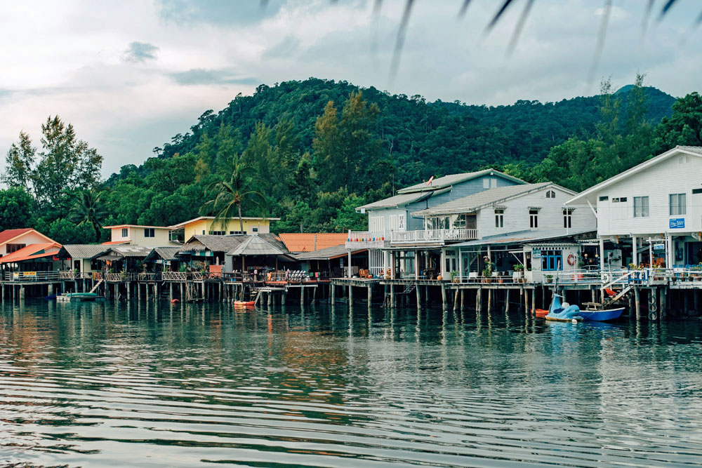 Koh Chang fishing village