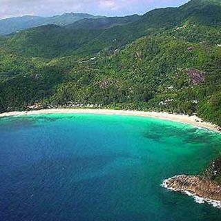 Seychelles from the air