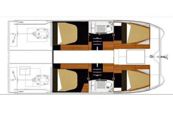 Fountaine Pajot MY37 layout
