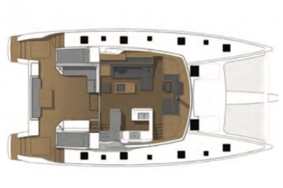 Vida Boa II main deck layout