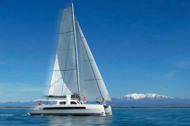 Catana 53 under sail