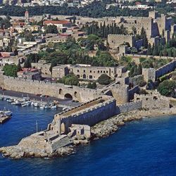 Ancient port at Rhodes