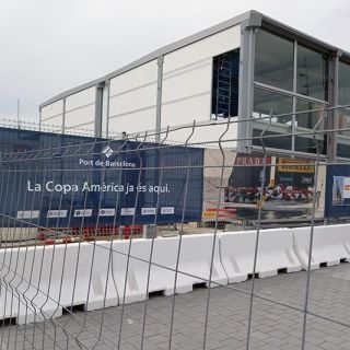 Port Vell AC Race Village takes shape