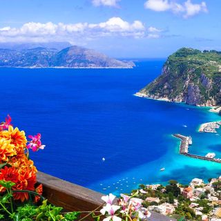 Capri looking towards Sorrento