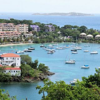 Cruz Bay, St Johns, USVI - open for business