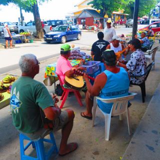 A Huahine street scene