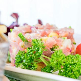 Traditional fare served at Le Mahina