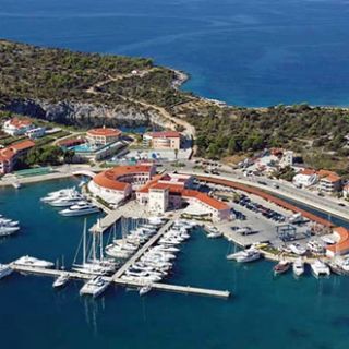 Marina Frapa, on the mainland near Split