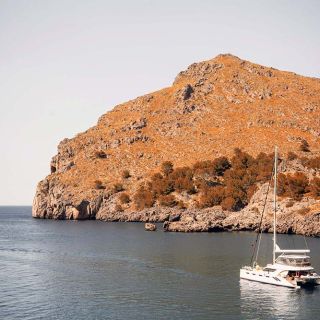 On the Mallorca coast