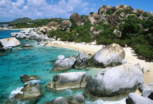 BVI coastline