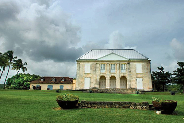 Habitation Murat on MarieGalante, an  old plantation