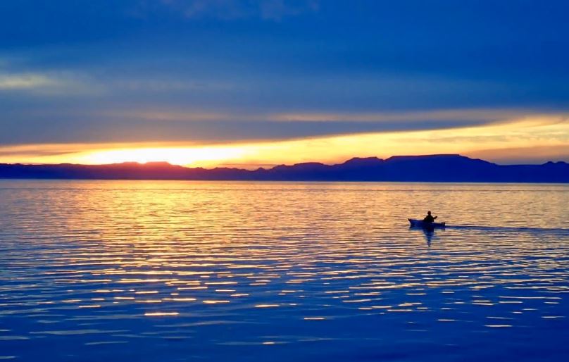 Sunset on a La Paz charter