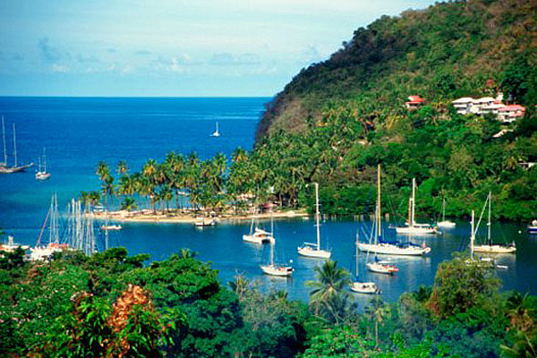 Marigot Bay, St Lucia