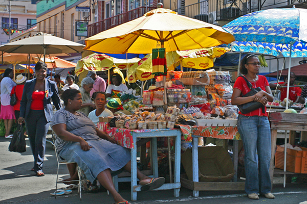 Market day in Grenanda