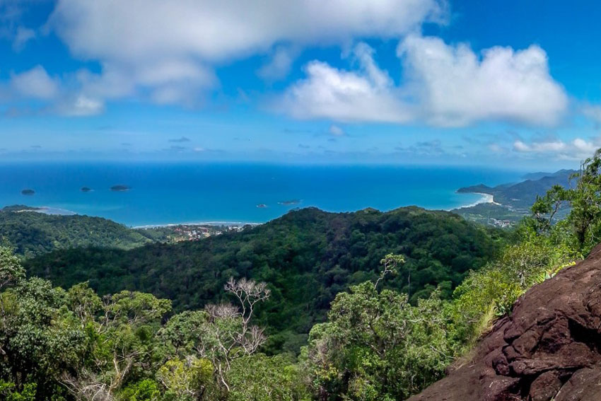 View from Koh Chang's mountainous interior