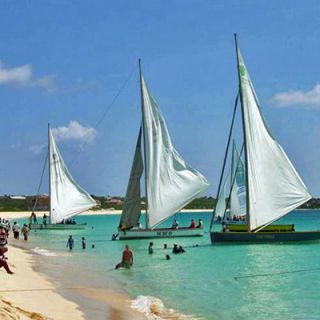 Sailboats at Anguilla