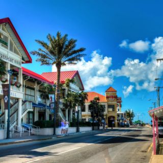 Grand Cayman street scene