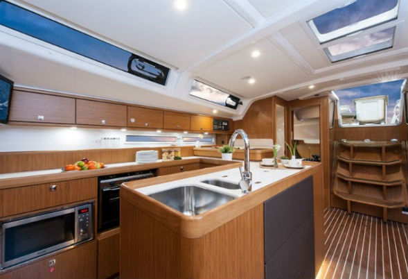 Bavaria 56  Galley