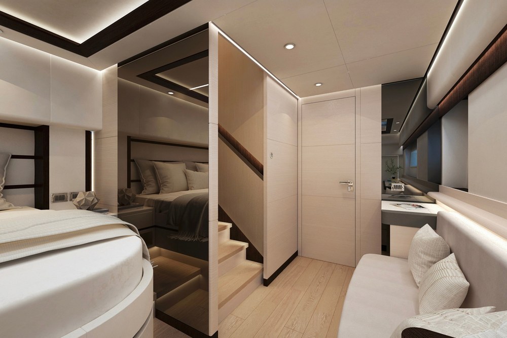 Heysea 80 master cabin 1