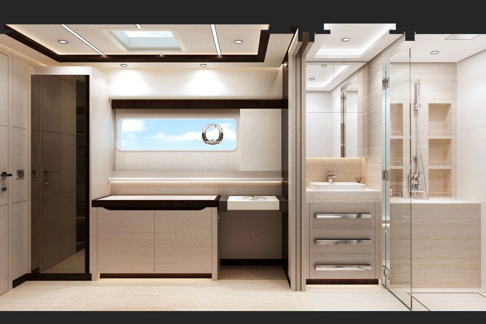 Heysea 80 ensuite bathroom 2