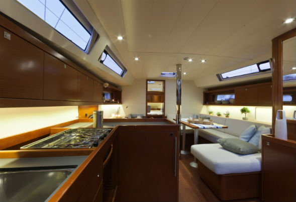 Oceanis 41 Galley