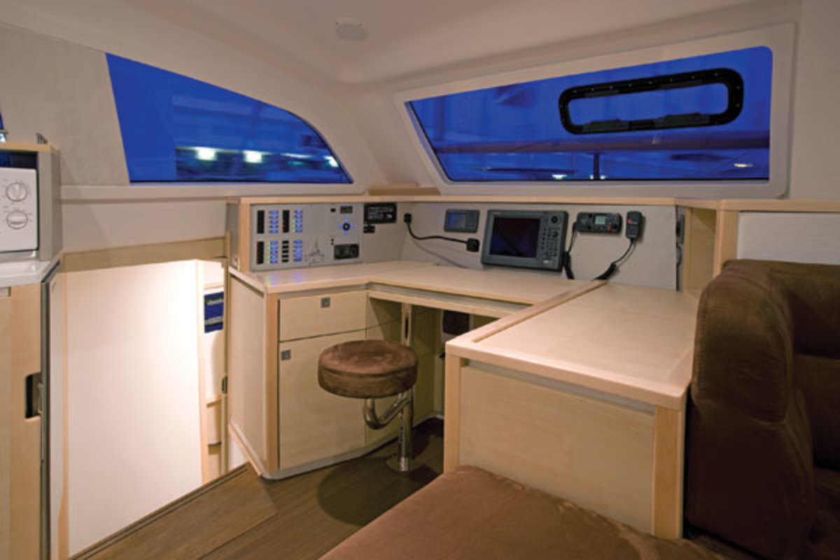 Catana 42 Nav Station