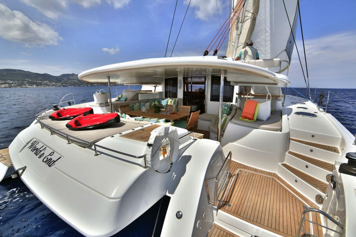 Galanthea 65 "World's End" -  Aft