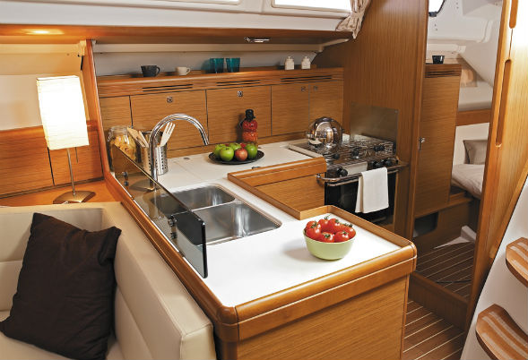 Sun Odyssey 42i Galley