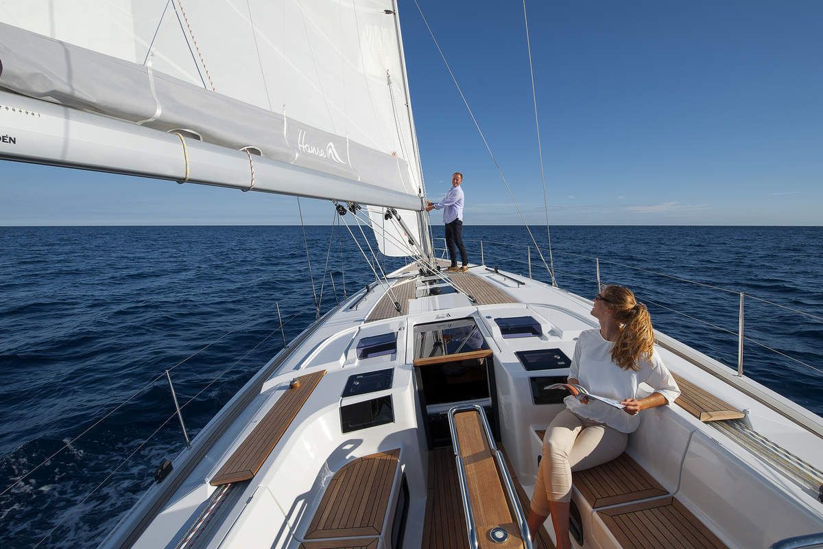 Hanse 445 Cockpit