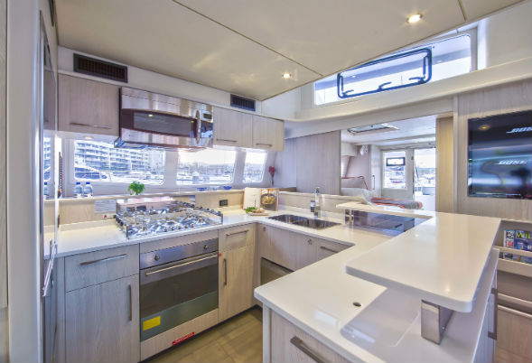 Leopard 58 Galley