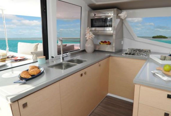 Helia 44 Galley