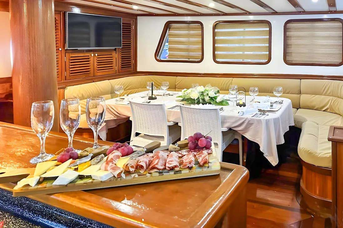 Gulet Sirena - fine dining