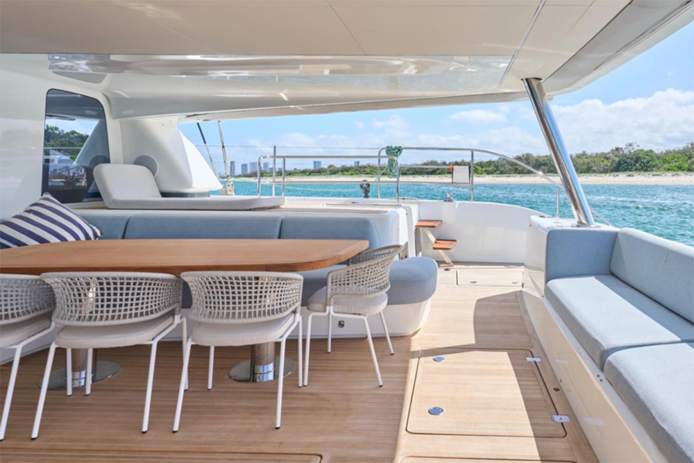 Amarea aft deck