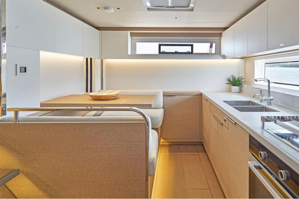 Amarea galley downstairs