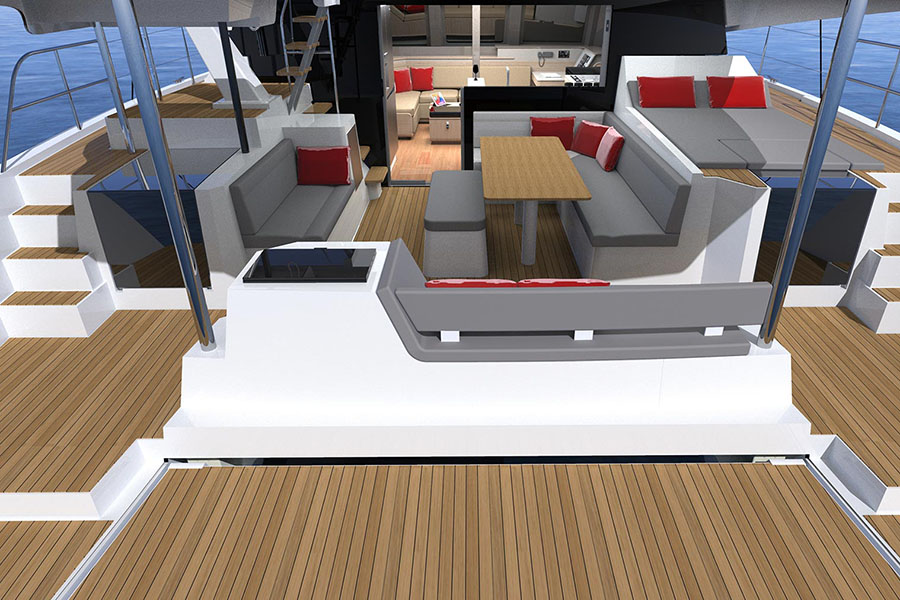 Aventura 45 cockpit