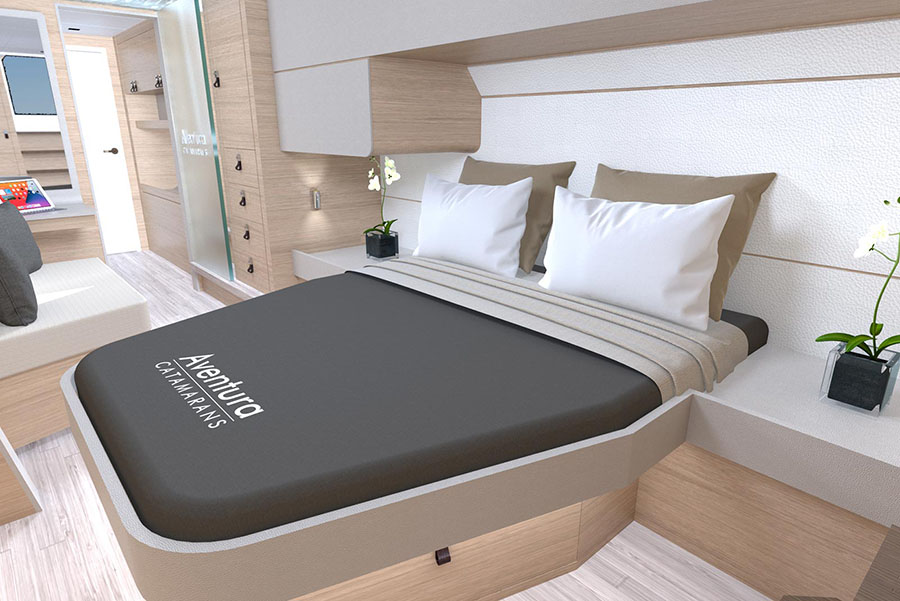 Aventura 45 master cabin, owner's version