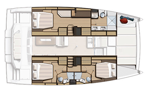 Bali 4.4 layout 3 cabin