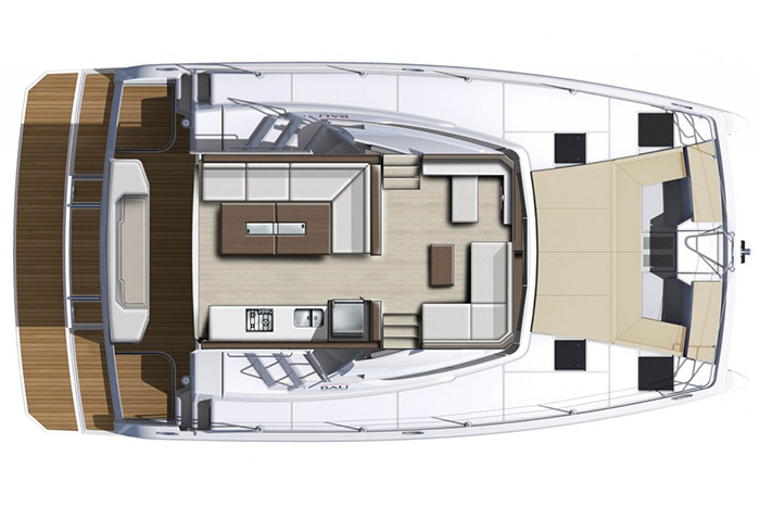 Bali Catspace MY main deck layout