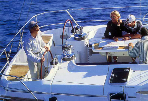 Beneteau 50  Cockpit