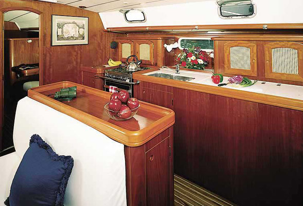 Beneteau 50  Galley