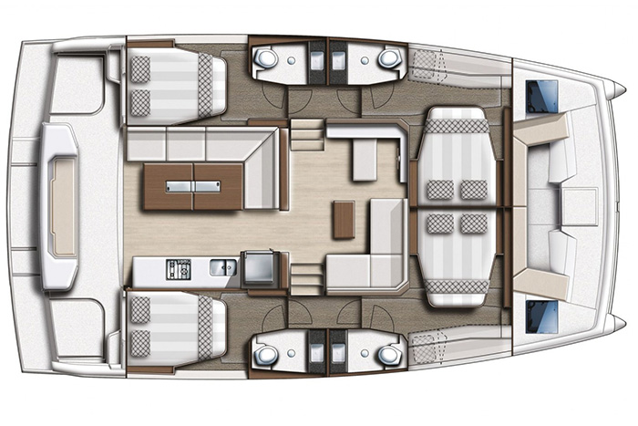 Bali Catspace MY 4 cabin layout