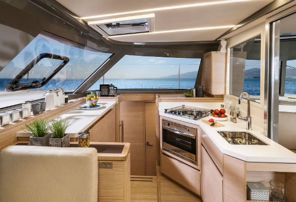 Nautitech 40 Open Galley