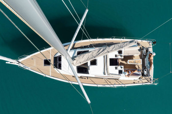 Dufour 390 Bird's Eye