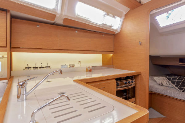 Dufour 390 Galley
